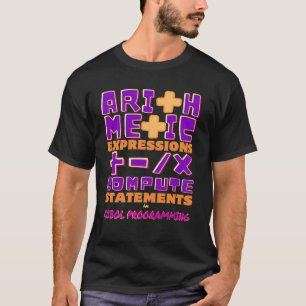 Rekenkundige uitdrukkingen in Cobol Programming T-shirt