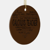 Rekenkundige Wiskunde leraren algebra Squad Keramisch Ornament (Rechts)