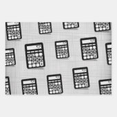 Rekenmachine Accountant Hart inpakpapier (Voorkant)