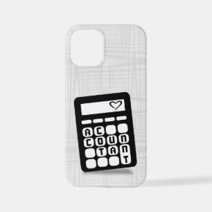 Rekenmachine Accountant Hart iPhone 12 Mini Hoesje