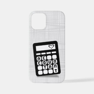 Rekenmachine Accountant Hart iPhone 12 Mini Hoesje