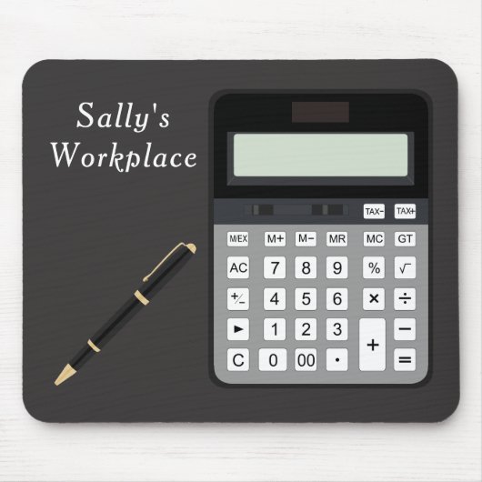 Rekenmachine en Muismat pen (Voorkant)