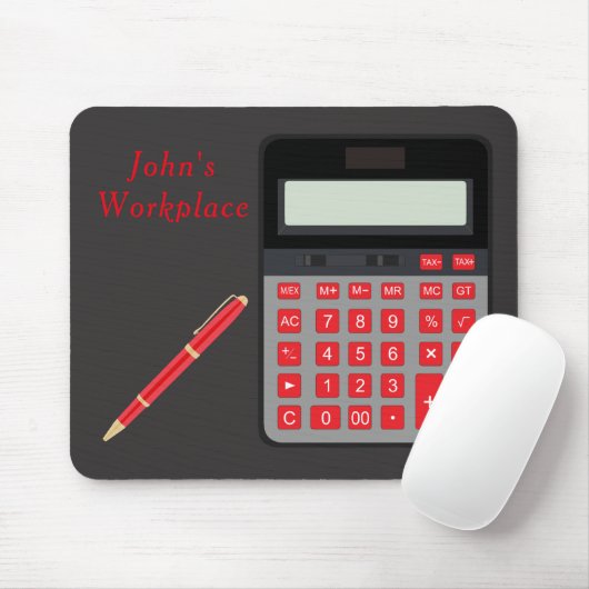 Rekenmachine en Muismat pen (Met muis)
