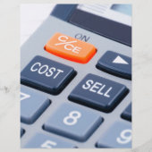 Rekenmachine Flyer (Voorkant)