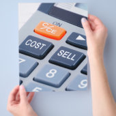 Rekenmachine Flyer (Hand)