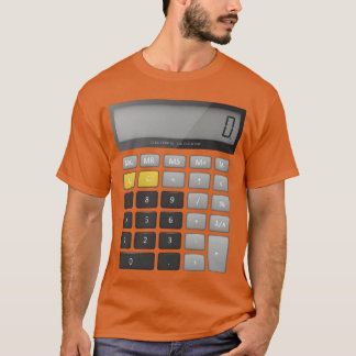 Rekenmachine Halloween familie T-shirt
