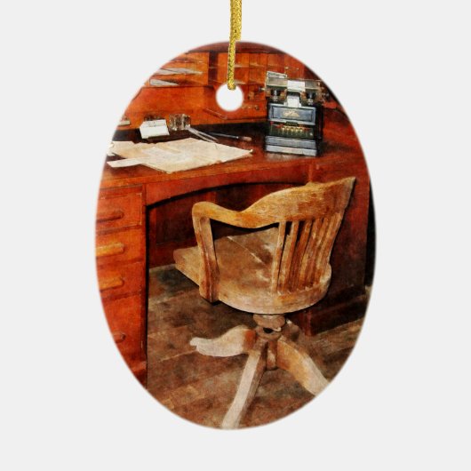 Rekenmachine Keramisch Ornament (Voorkant)