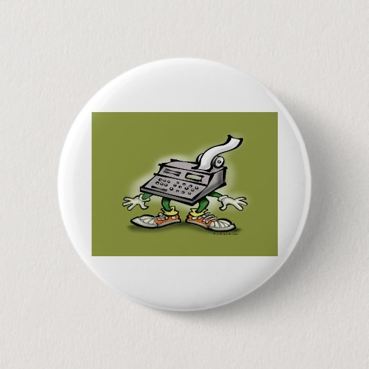 rekenmachine ronde button 5,7 cm (Voorkant)