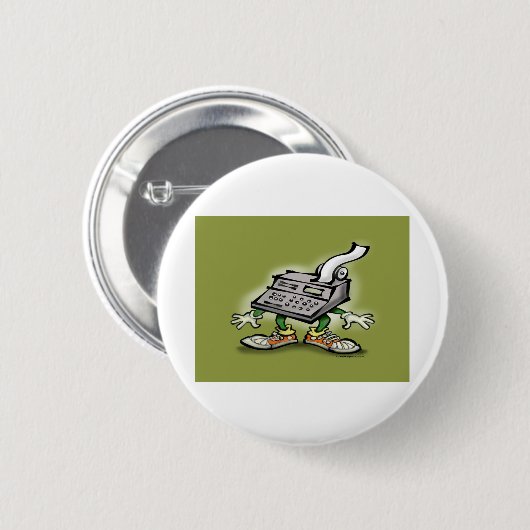 rekenmachine ronde button 5,7 cm (Voorkant /achterkant)