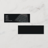 Rekenmachine - Skinny Mini Visitekaartje (Voorkant / Achterkant)