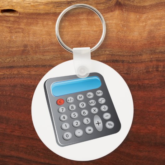 Rekenmachine Sleutelhanger (Voorkant)