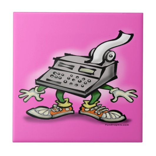 Rekenmachine Tegeltje (Voorkant)