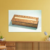 Rekenmachine uitgevonden door Blaise Pascal Canvas Afdruk (Insitu (Woonkamer))