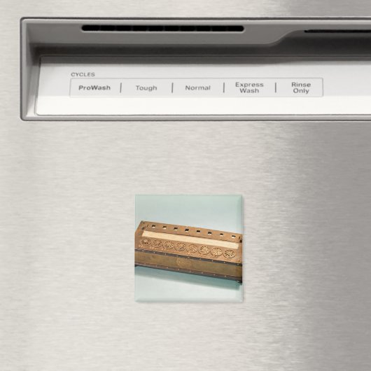 Rekenmachine uitgevonden door Blaise Pascal Magneet (Insitu (Vaatwasser))