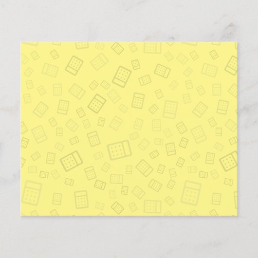 Rekenmachinepatroon (Voorkant)