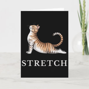Rekkat Yoga-shirt Kalm Lance Schattig Dier Yogi Kaart