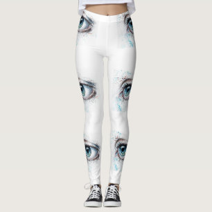 Rekkerige Perfect Looks Ogen -Meisjes of Vrouwen N Leggings