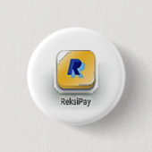 ReksiPay Ronde Button 3,2 Cm (Voorkant)