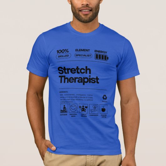 rektherapeut t-shirt (Voorkant)