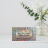 Relaisshan Chic Elegant 3,5 inch x 2 inch Professi Visitekaartje (Staand voorkant)