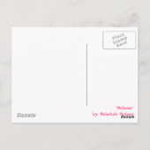 "Relase" Abstract Briefkaart (Achterkant)