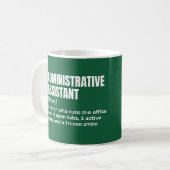Relatable Administrative Assistant-definitie Koffiemok (Voorkant links)