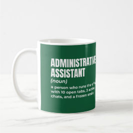 Relatable Administrative Assistant-definitie Koffiemok