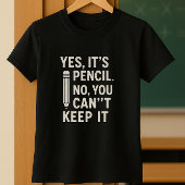 Relatable Classroom Humor; Leuke School Potlood T-shirt