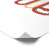 Relatable Introvert Humor with Cat and Books Poster (Hoek)