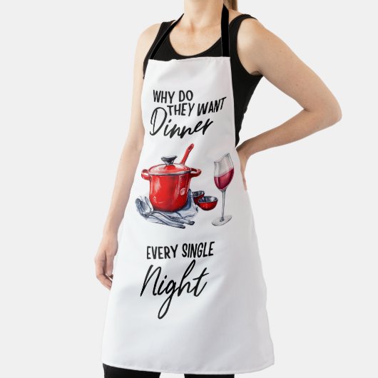 Relatable Kitchen Realness Schort (Insitu)