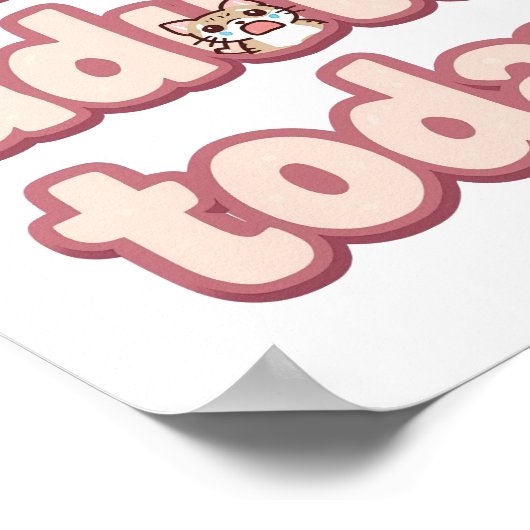 Relatable Lazy Day "Can't Adult" Saying Poster (Hoek)