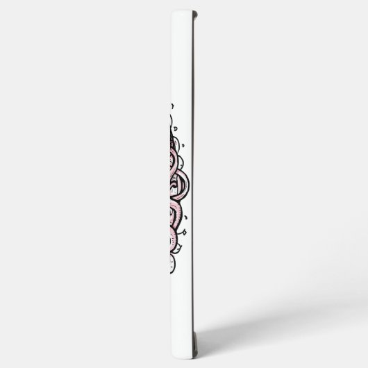 Relatable "Overthinking Everything" Quote Samsung Galaxy Hoesje (Linkerkant)