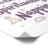 Relatable Self Care and Tired Quote Poster (Hoek)