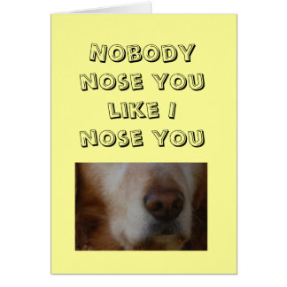 Relatie/Dating - Niemand neust je zoals ik neus