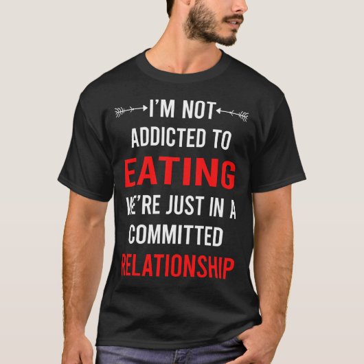 Relatie eten t-shirt (Voorkant)