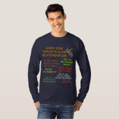 Relatie Lab Coat. T-shirt (Voorkant volledig)
