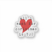 Relatie LDR over lange afstand Sticker (Voorkant)