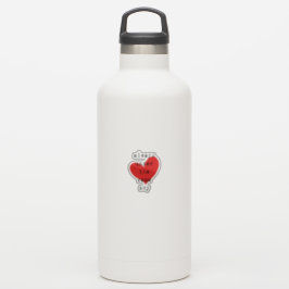 Relatie LDR over lange afstand Sticker