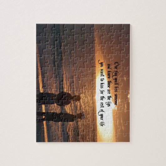 Relatie, liefde legpuzzel (Verticaal)