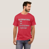 Relatie met Mr Worldwide Pitbull retro T-shirt (Voorkant volledig)