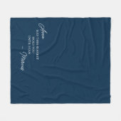 Relatie op lange afstand voor Vriendin Fleece Deken (Voorkant (Horizontaal))