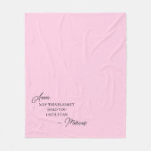 Relatie over lange afstand voor Vriendin Fleece Deken (Voorkant)