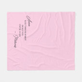 Relatie over lange afstand voor Vriendin Fleece Deken (Voorkant (Horizontaal))