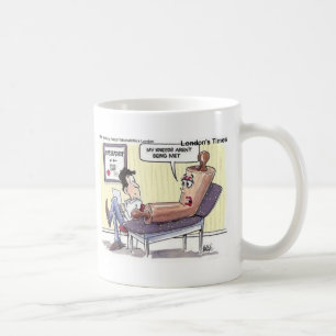 Relatie/Psychologie Cartoon Grappige Cadeaus Koffiemok