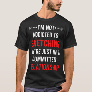 Relatie schetsen t-shirt