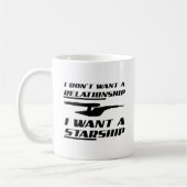 Relatie Starship Grappige Mok (Links)