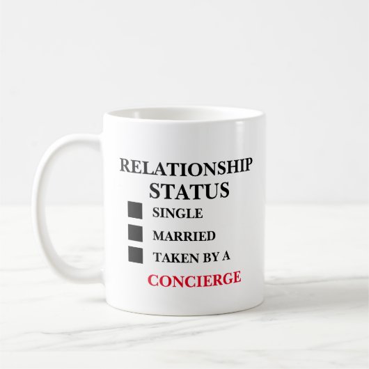 Relatie Status Concierge Koffiemok (Links)