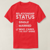 Relatie Status Funny 1 T-shirt (Design voorkant)