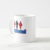 relatie status grappig koffiemok (Voorkant links)