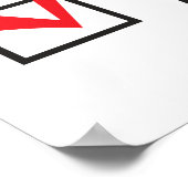 Relatie status Gym Poster (Hoek)